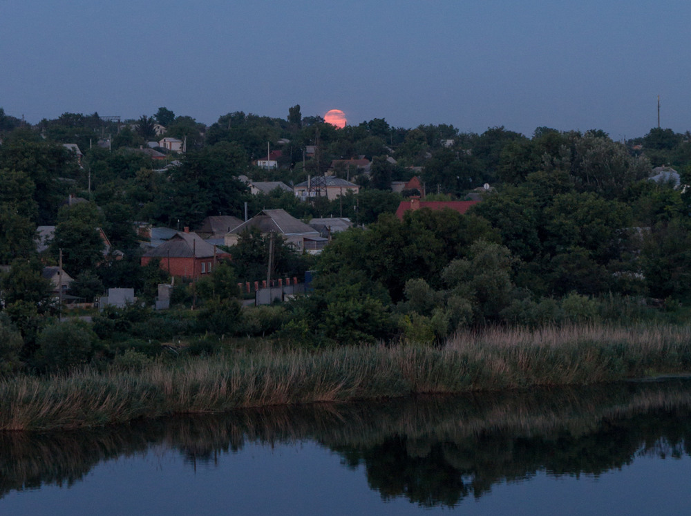 Фотографія Восход луны над Орликом / Віктор Груша / photographers.ua
