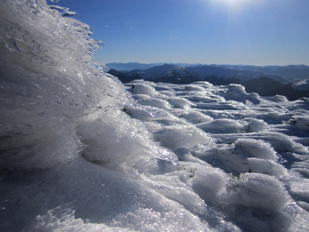 Фотографія високі гори.... застигле море.....зима....... / Галина Гринечко / photographers.ua