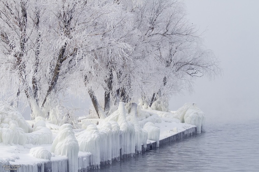 Фотографія зимняя баржа / Artur Didyk / photographers.ua
