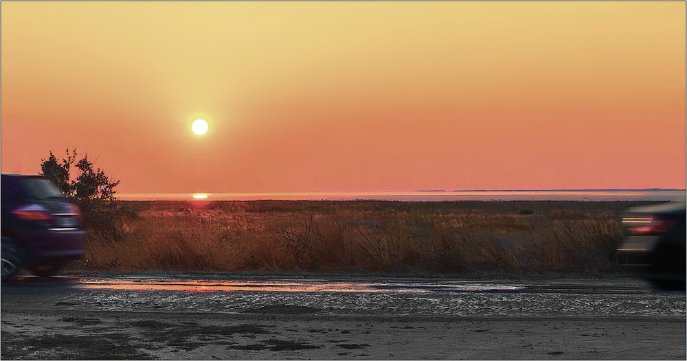 Фотографія Захід сонця на лимані / Stanislav / photographers.ua