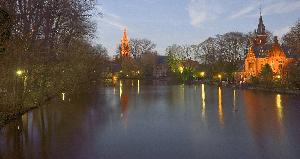 Фотографія Bruges by night. / Johny Hemelsoen / photographers.ua