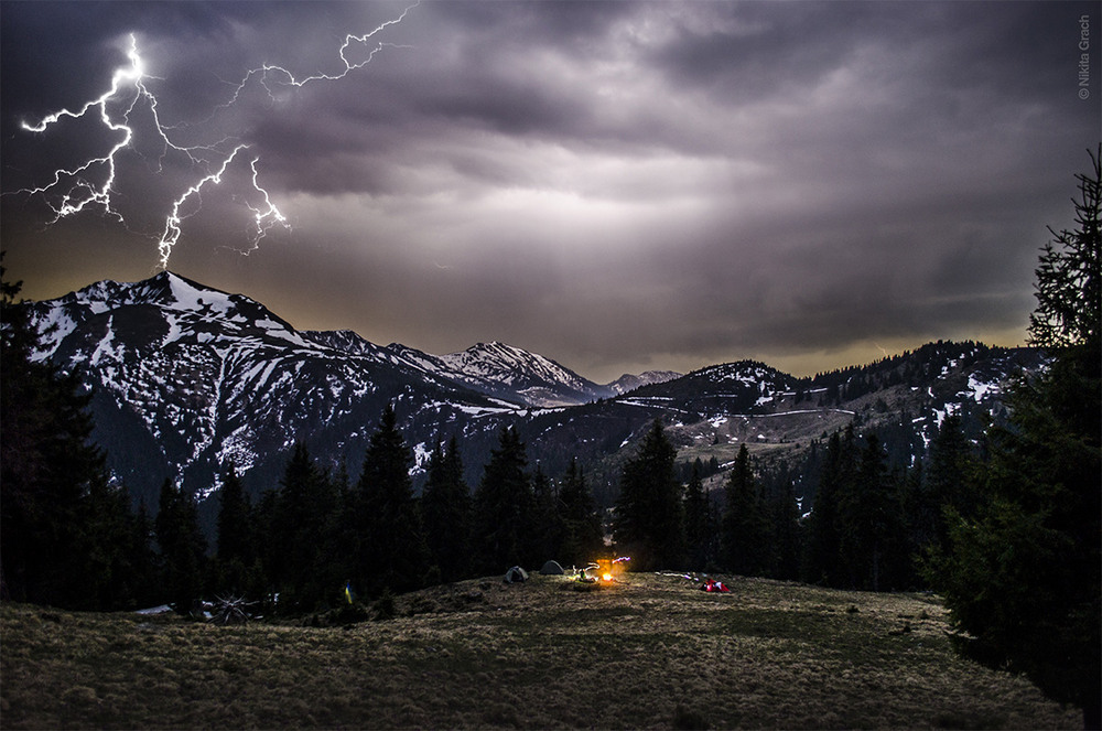 Фотографія Mountain lightnings / Nikita Grach / photographers.ua
