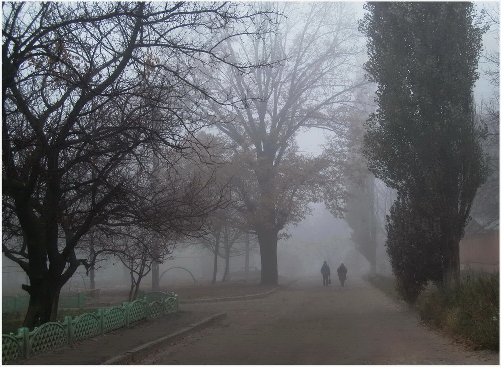 Фотографія Туман в микрорайоне / Тат Мандри / photographers.ua