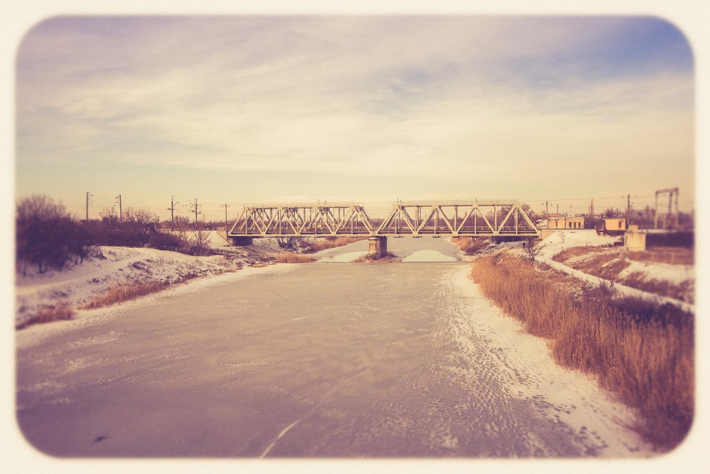 Фотографія Зима на реке Волчья (Павлоград)... / Загороднюк Юрий / photographers.ua