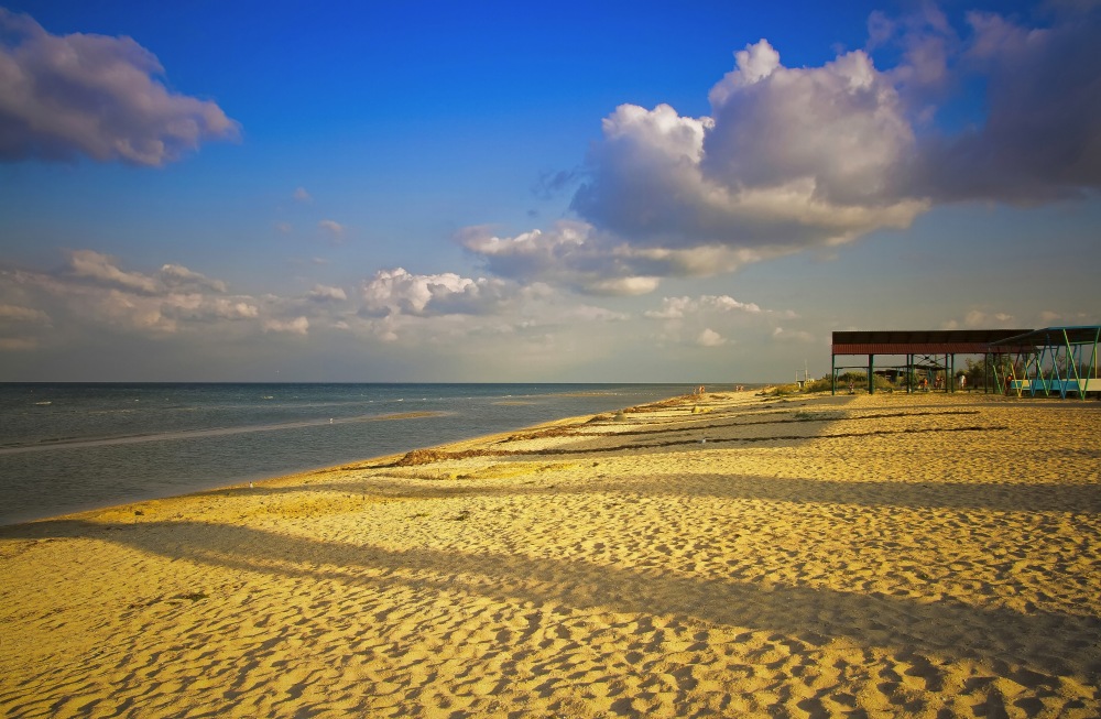 Фотографія Вечерний пляж на Арабатской стрелке... / Загороднюк Юрий / photographers.ua