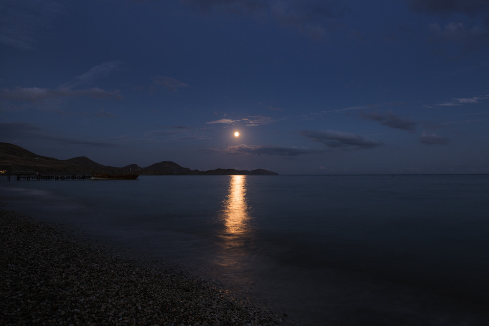 Фотографія Лунная ночь у моря / Галанзовская Оксана / photographers.ua