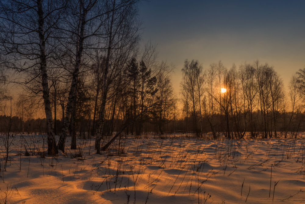 Фотографія И снег мерцал в закатном свете дня / Галанзовская Оксана / photographers.ua