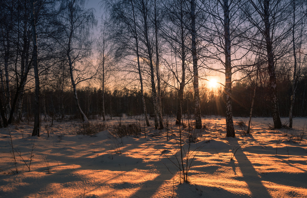 Фотографія Белые луга, огненный закат / Галанзовская Оксана / photographers.ua