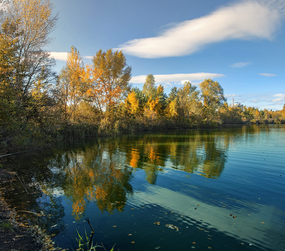 Фотографія На рибному місці життя протікає. - Вода сьОроку - позеленіла чогось. - Угу. / Юрій Максименко / photographers.ua