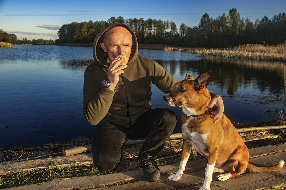 Фотографія Зустрів двох мандрівників наприкінці квітня наприкінця дня. / Юрій Максименко / photographers.ua