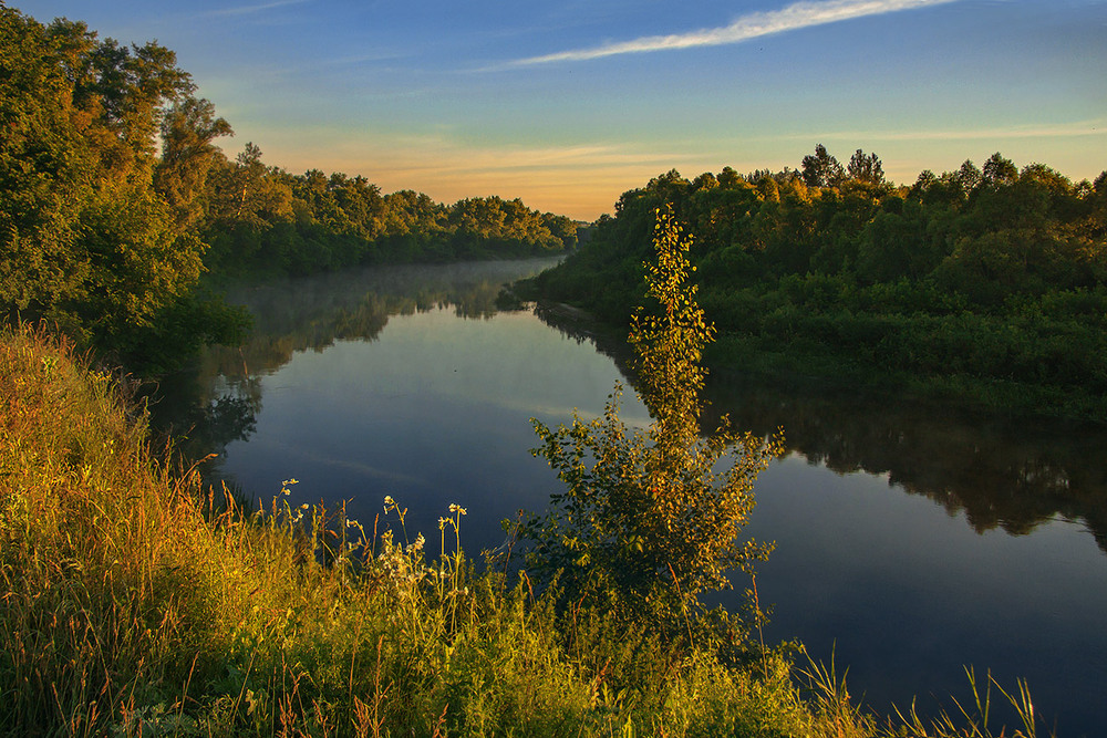 Фотографія Над Сеймом сонце сходить. / Юрій Максименко / photographers.ua