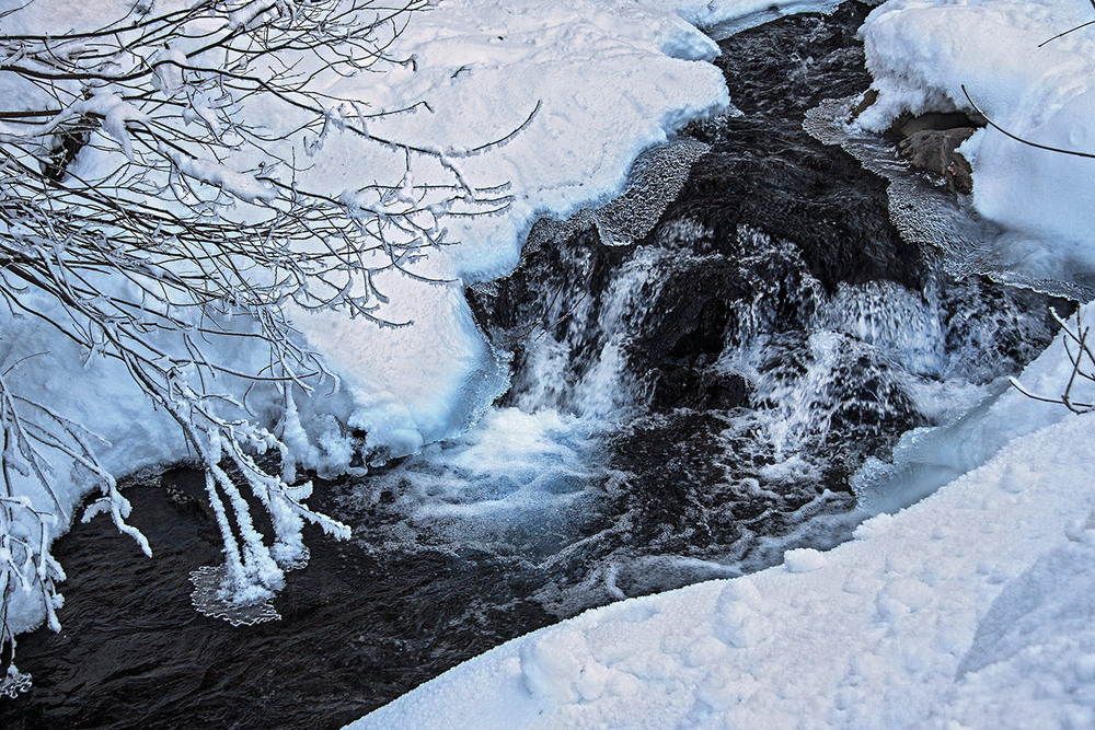 Фотографія Вода, піна, іній, сніг, крижинки. / Юрій Максименко / photographers.ua