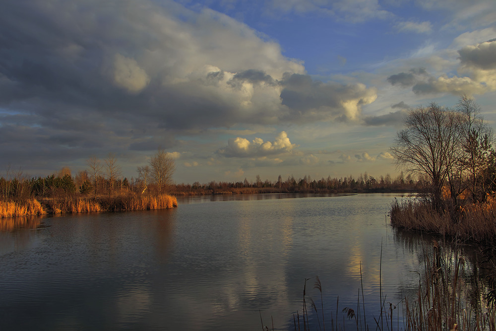 Фотографія Зимовий вечір на озері. / Юрій Максименко / photographers.ua