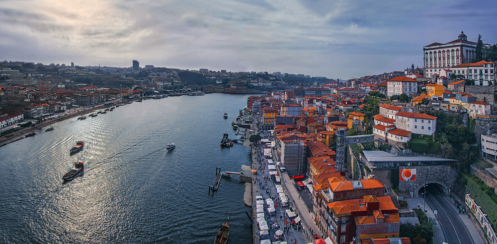 Фотографія Вечір вже опускається на місто й транспортні комунікації. / Юрій Максименко / photographers.ua