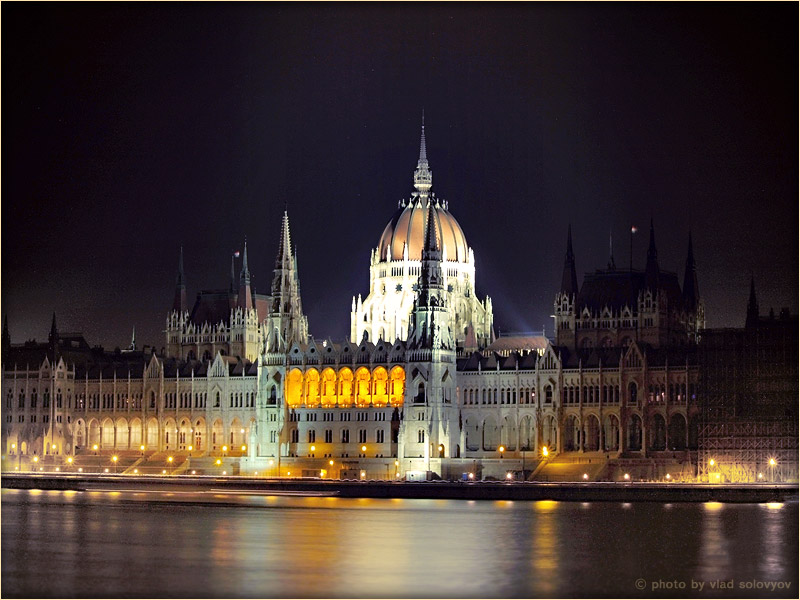 Фотографія Вечерний вид Парламента (Венгрия, Будапешт) / Vlad Solovyov / photographers.ua