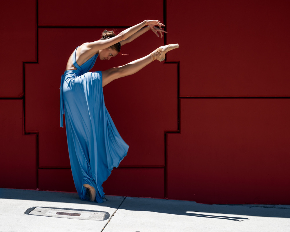 Фотографія Витонченість на тлі багряної стіни / Леонид Шрайбман / photographers.ua