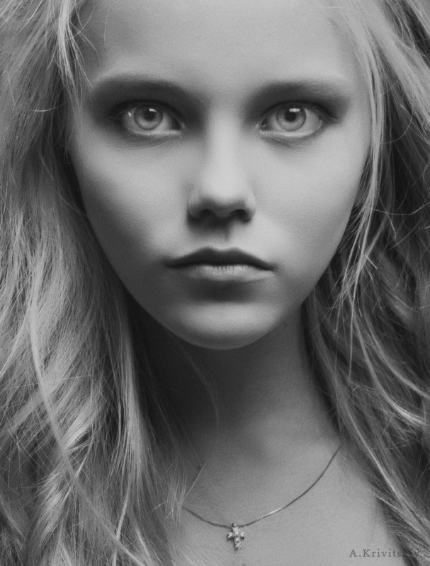 Фотографія Portrait of a blonde in full face. Studio A. Krivitsky. / Александр Кривицкий / photographers.ua