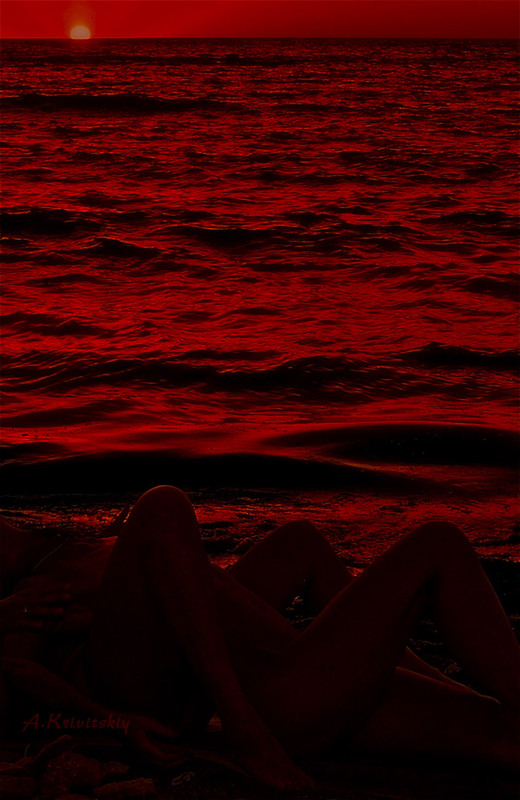 Фотографія Красный закат. Red sunset. / Александр Кривицкий / photographers.ua