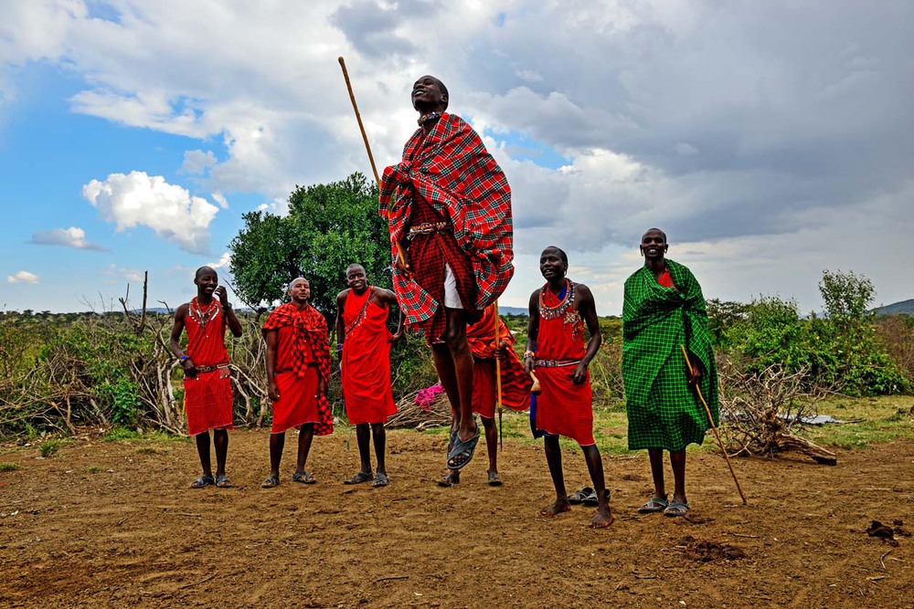 Фотографія Танец племени Масаи. Кения. / Кислинский Эдуард / photographers.ua