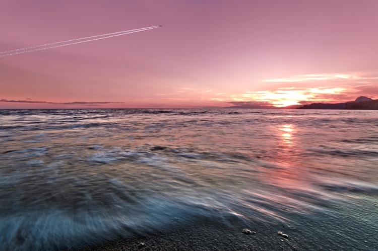 Фотографія About sunset and airplane / Антон Бородавка / photographers.ua