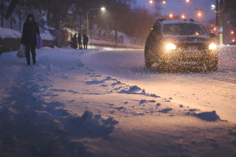 Фотографія атмосфера сніжної ночі / Андрій Бабчій / photographers.ua