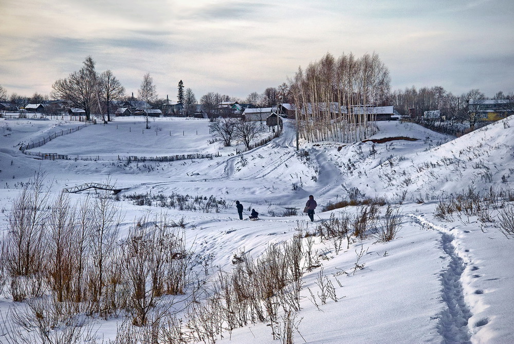 Фотографія Домой. По свежему снегу. / makwel / photographers.ua