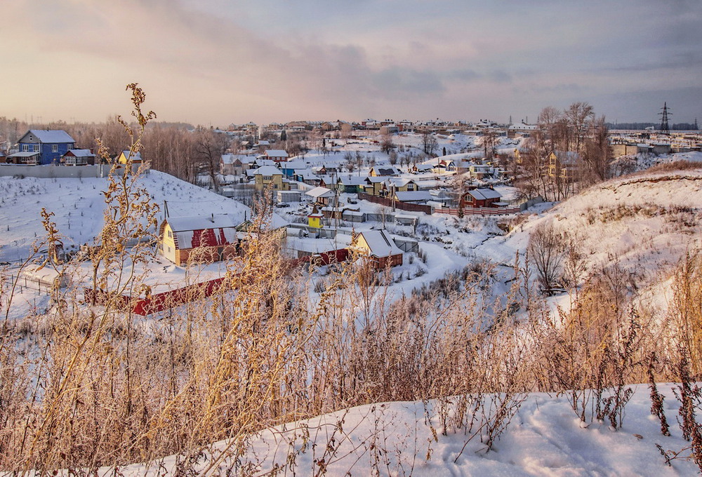 Фотографія Зимний вечер с золотым отливом / makwel / photographers.ua