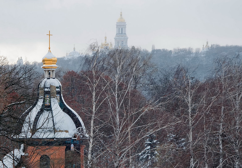 Фотографія Зима припорошила купола / Ludmila Zaitseva / photographers.ua