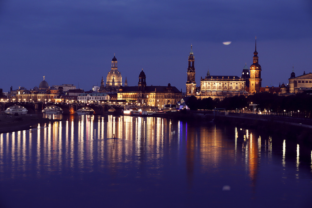 Фотографія Нічна панорама Дрездена / Дмитрий Пащук / photographers.ua