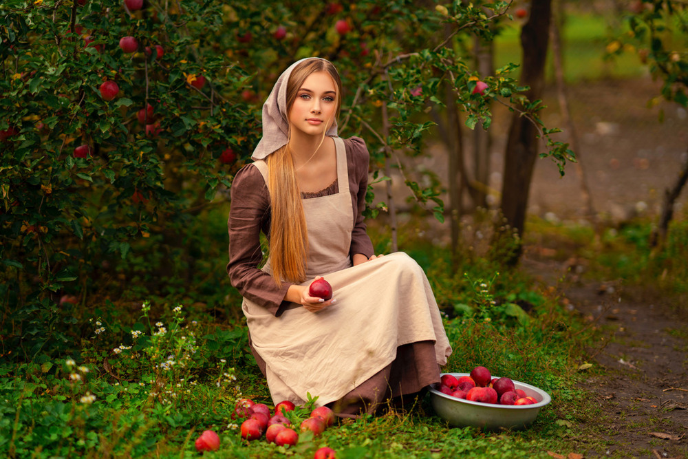 Фотографія Angelina and apples / Ольга Бойко / photographers.ua