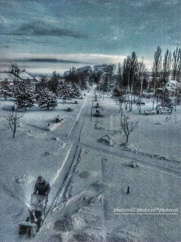 Фотографія Уборка снега / photoved / photographers.ua