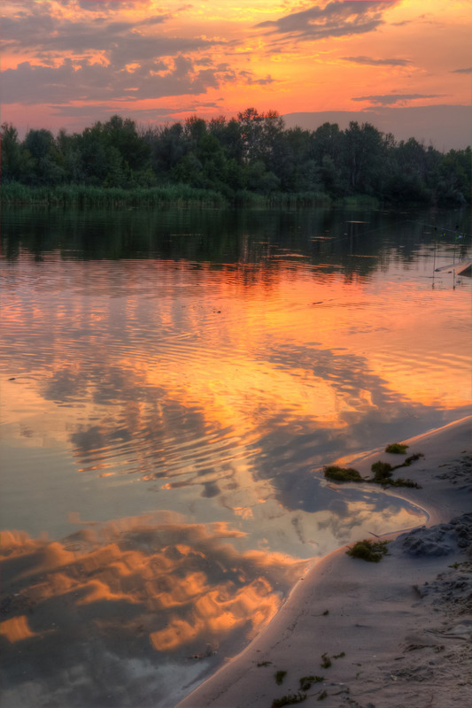 Фотографія Вечірня річка Орелька / Зоя та Олександр / photographers.ua