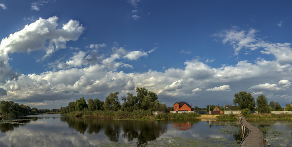 Фотографія Панорама річки Тясмин / Зоя та Олександр / photographers.ua