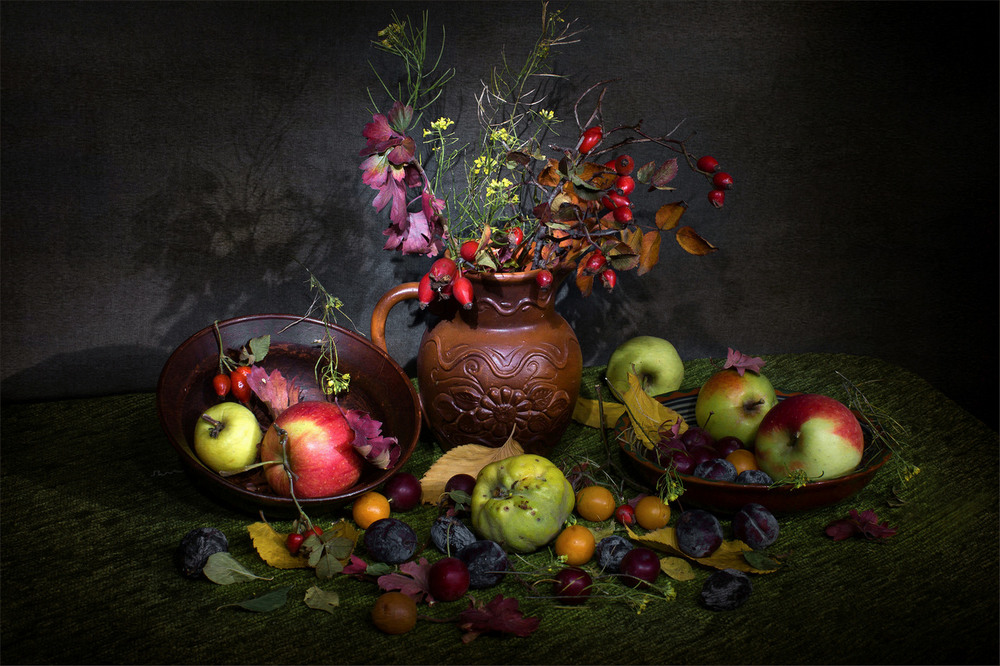 Фотографія Яскрава осінь на столі / Зоя та Олександр / photographers.ua