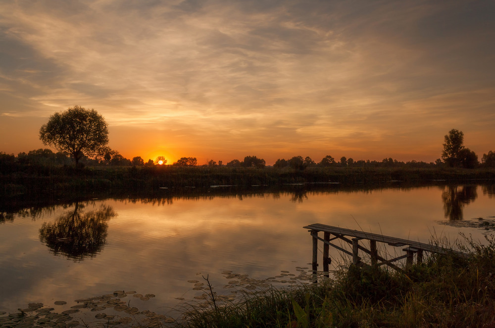 Фотографія Захід сонця на озері Солонецьке / Зоя та Олександр / photographers.ua