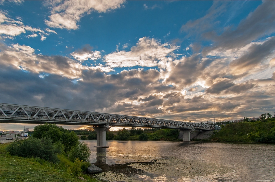 Фотографія Закат над мостом / ordinarylawyer / photographers.ua