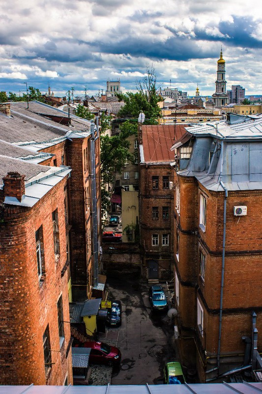 Фотографія Город в дыму облаков / TeresOlya / photographers.ua