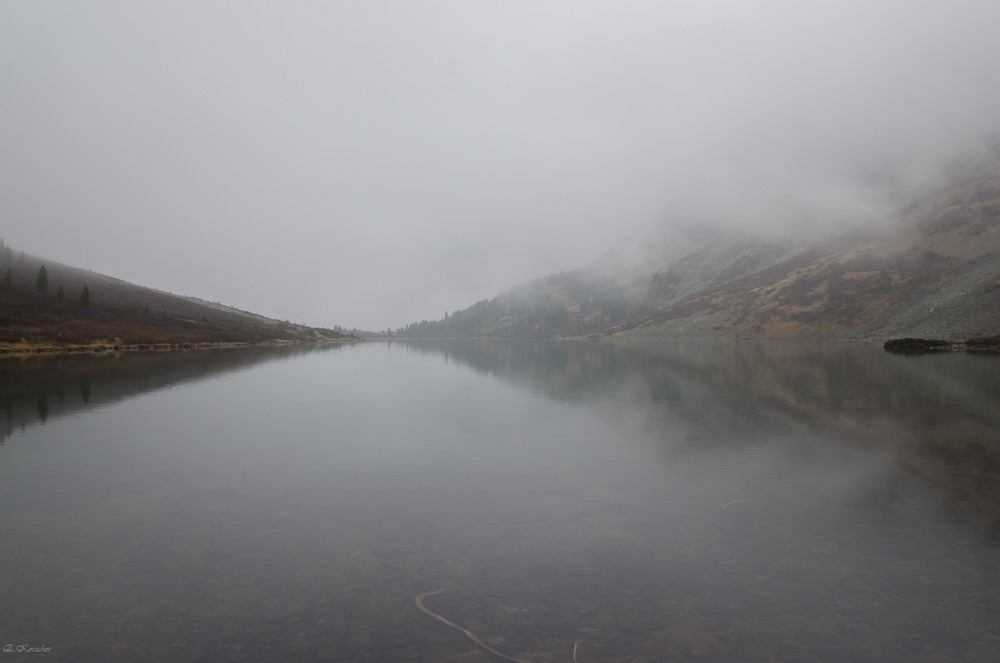 Фотографія Туманное утро на озере / Евгений Ковачёв / photographers.ua