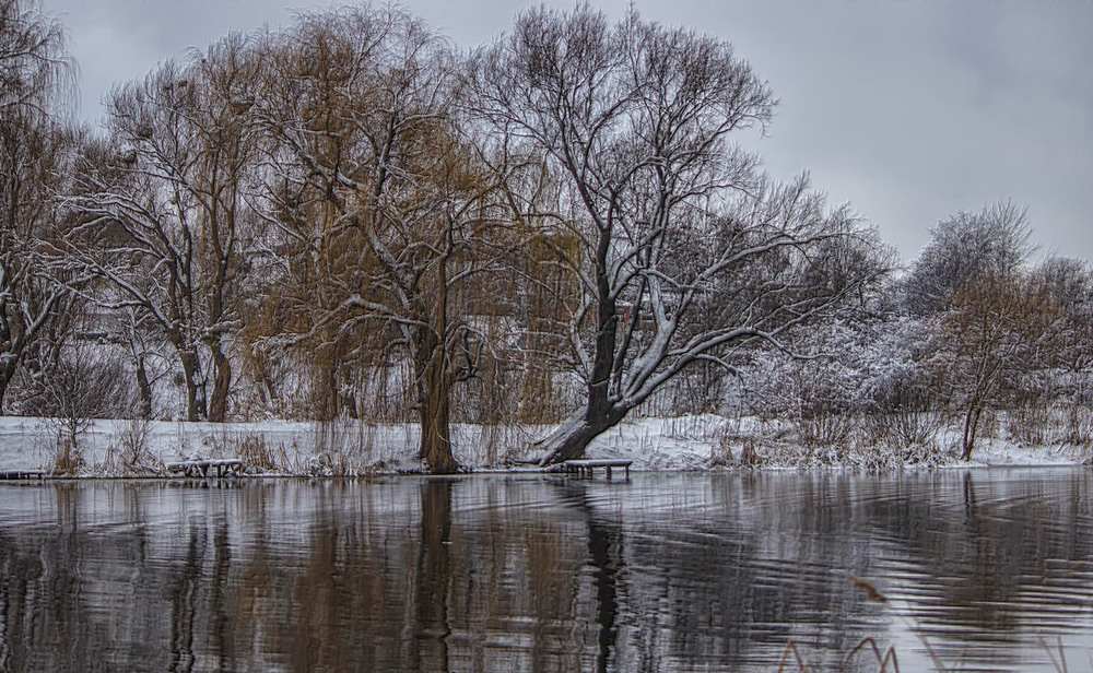 Фотографія Псевдо-рельефная Рось зимой / Александр Кондратюк/Сандродед / photographers.ua