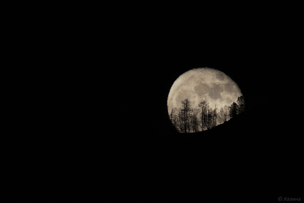 Фотографія Восход луны из-за гор / Светлана Казина / photographers.ua