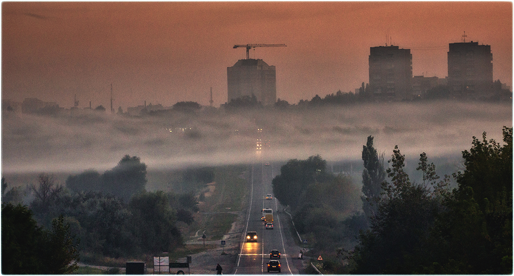 Фотографія Туманний трафік... / Олександр Шахманцір / photographers.ua