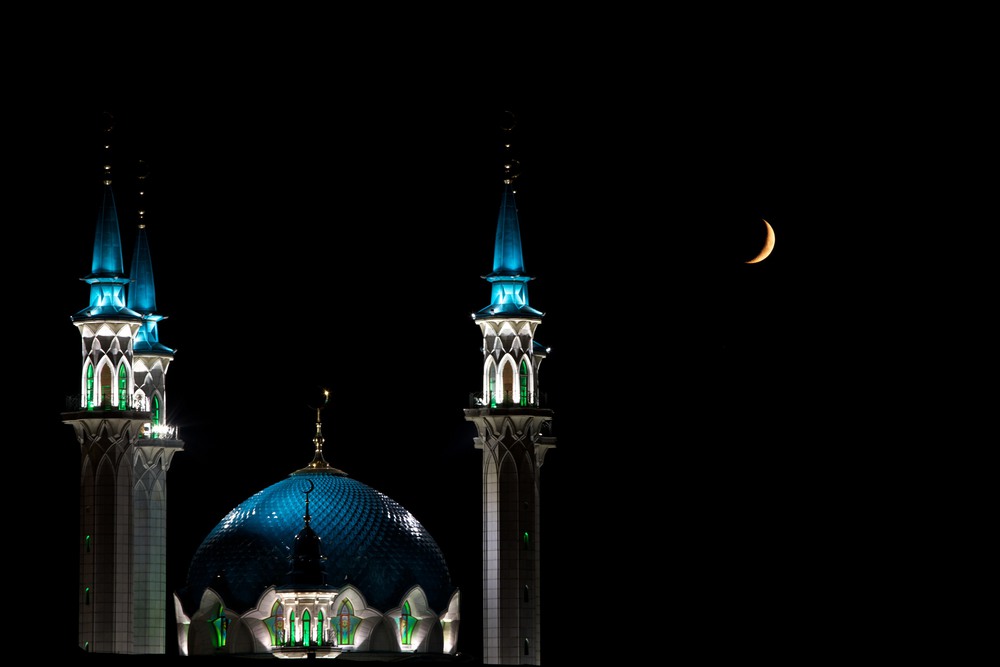 Фотографія Мечеть и луна / Сергей Кадулин / photographers.ua