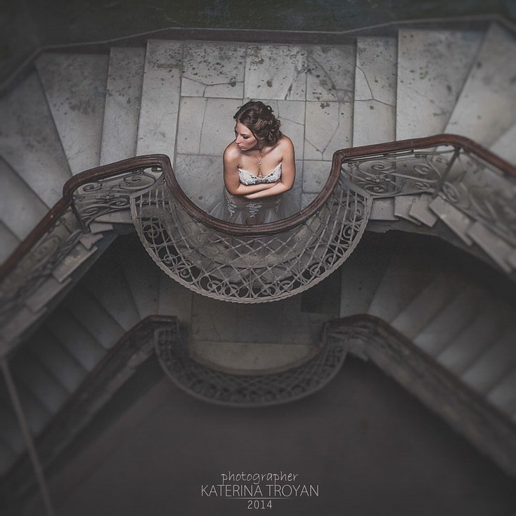 Фотографія Bride on a staircase / Екатерина / photographers.ua