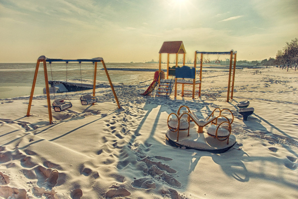 Фотографія Зимний пляж / Александр Чумачкин / photographers.ua