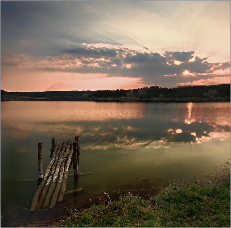 Фотографія Закат на ставке (2). / Александр Чумачкин / photographers.ua