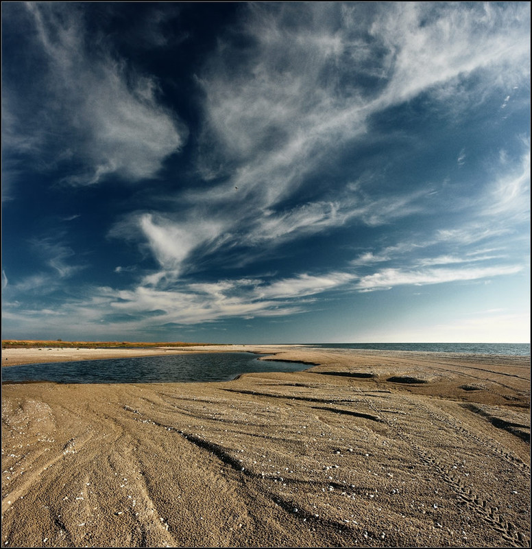 Фотографія Узоры на песке... и в небе. / Александр Чумачкин / photographers.ua