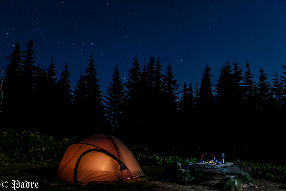 Фотографія ночёвка под Говерлой / Михаил Цымбалюк / photographers.ua