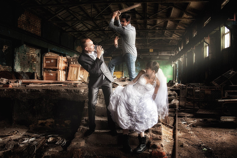 Фотографія треш свадьба / Konstantin Tkach / photographers.ua