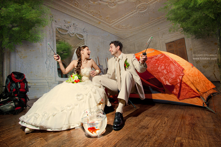 Фотографія Свадьба, палатка, золотая рыбка ) / EDUARD_STELMAKH / photographers.ua