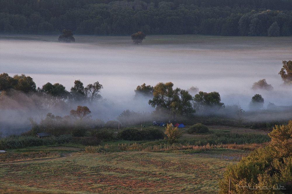 Фотографія "Молочная река" (туман над Осколом) / Юрий Voyager / photographers.ua
